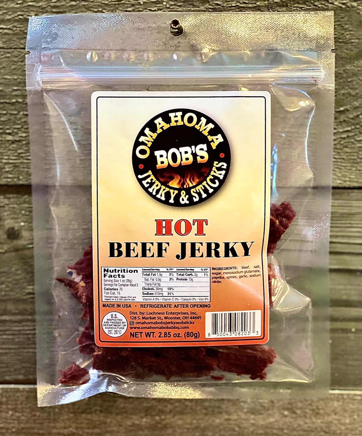 Hot Beef Jerky